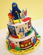 lego ninjago cake